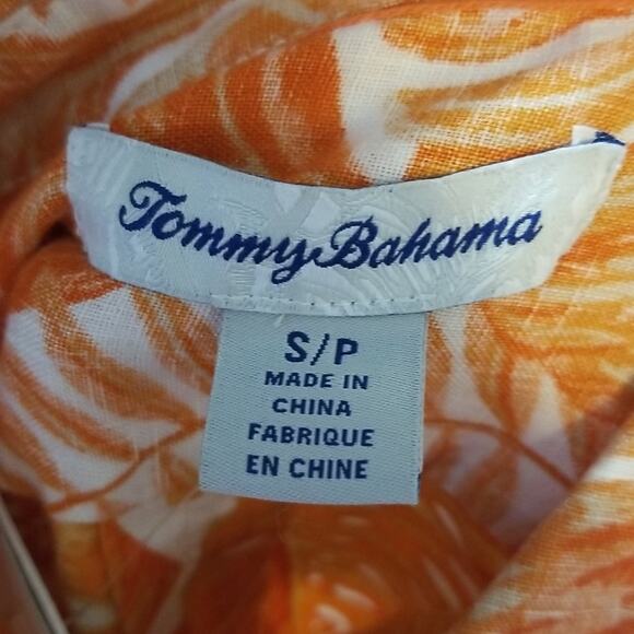 NWT Cleveland Browns Tommy Bahama Women's Linen Button Down Shirt - Picture 4 of 8